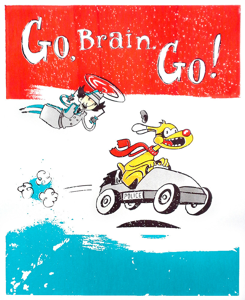 Go, Brain. Go! by Elisa Wikey
