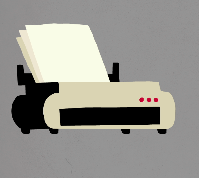 animation printer gif | WiffleGif