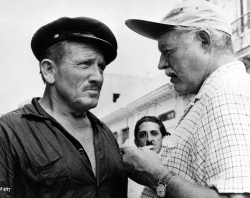 Spencer Tracy & Ernest Hemingway