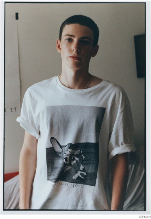 British artist #RichieCulver collaborates with @topmanUK on a T-shirt range launching tomorrow.