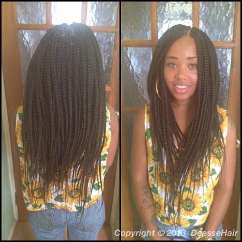 GET THE LOOKName: Georgina Hairstyle: box braids Hair: Expressions ...