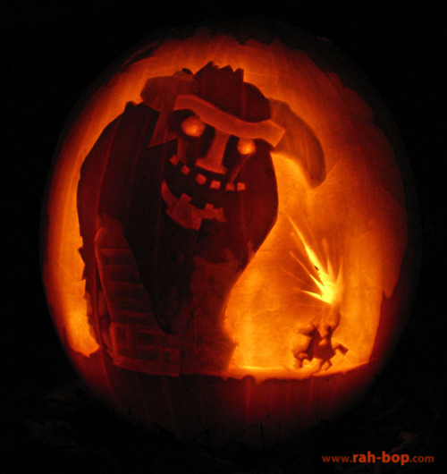 My Shadow of the Colossus pumpkin