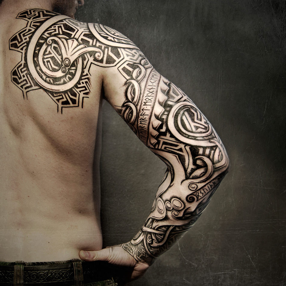 Татуировки с Рунами (подборка фото) - Страница 3 Tumblr_n9wlo5OSH31t271yno4_1280