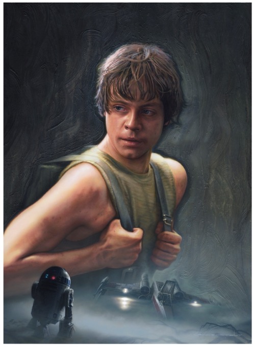 Star Wars Character Portrait Series by Jerry Vanderstelt