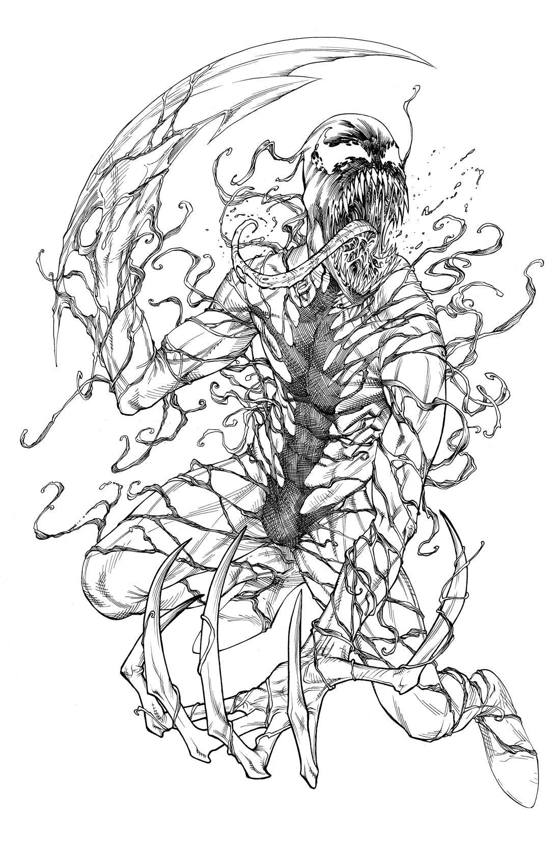 Carnage by Mike S. Miller * | Carnage, Symbiotes marvel, Coloring pages