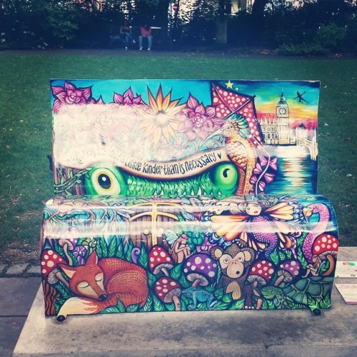 Always try to be a little kinder than is necessary by Sian Storey (at Red Lion Square)