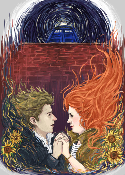 "Together, or not at all."I adore this&#8230;drawing from previous episodes of Smith&#8217;s run and utilizing the sun flowers and the Van Gogh-esque brush strokes? This is incredible. In-CREDIBLE.