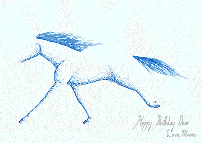 traditional animation horse gallop cycle gif | WiffleGif
