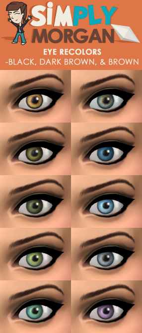 sims - The Sims 4. Глаза Tumblr_naucmrzre51tkoa0oo1_500