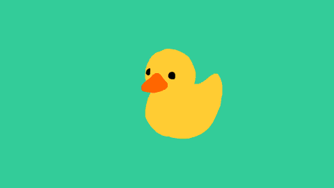 rubber duck animation gif | WiffleGif