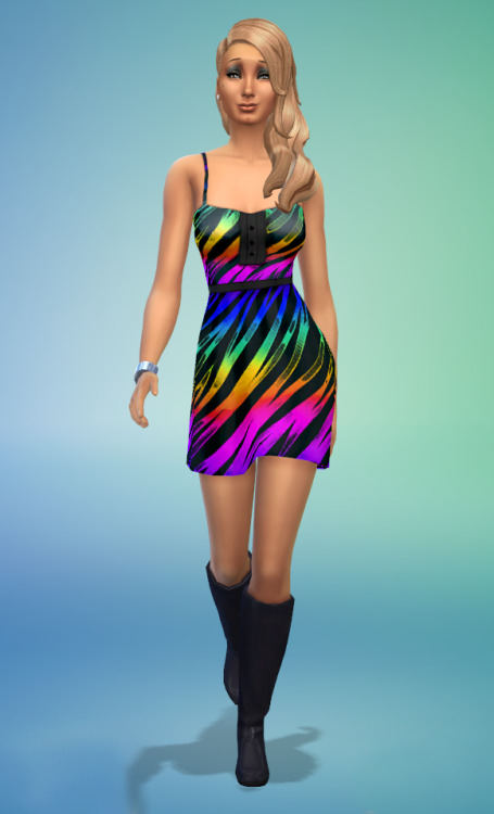 одежда -  The Sims 4: Женская повседневная одежда  - Страница 2 Tumblr_nb1nrw51mm1rer054o1_500