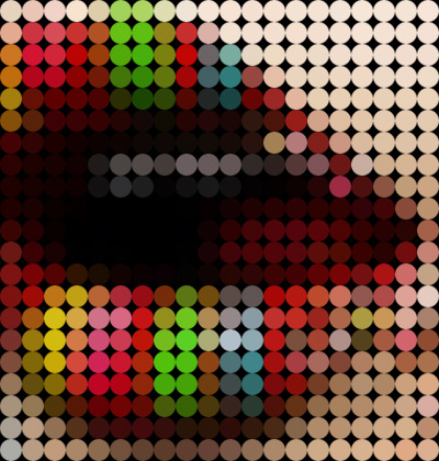 (via FFFFOUND! | Free Photoshop Tutorials @ PinkZAP.com » How to Make Circle Pixels (Pop-art Style))