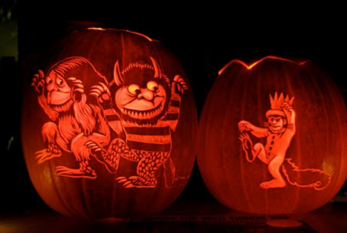 Where The Wild Things Are jack-o-lanterns