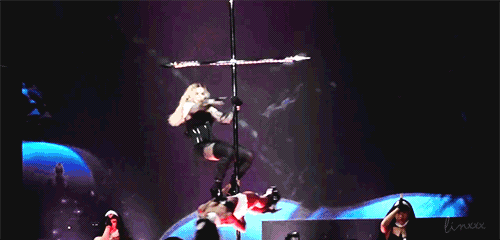 Madonna Pole Dance Routine