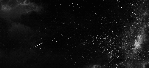 black and white constellations gif