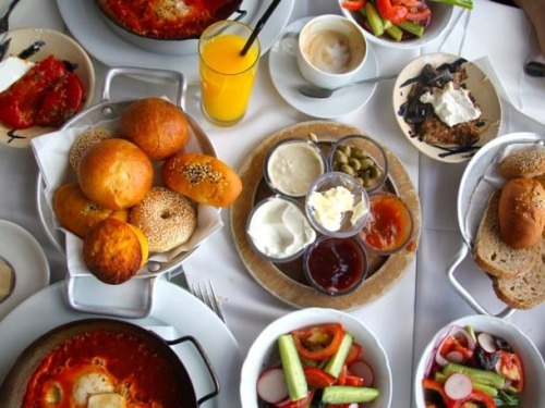 Hungry enough for an Israeli breakfast?
Boker Tov