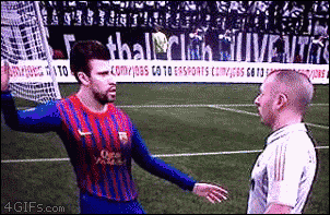That awkward moment when you try to slap your friend while gaming
