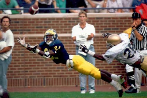 michiganathletics:<br /><br />It’s Notre Dame Week. This is relevant.<br />