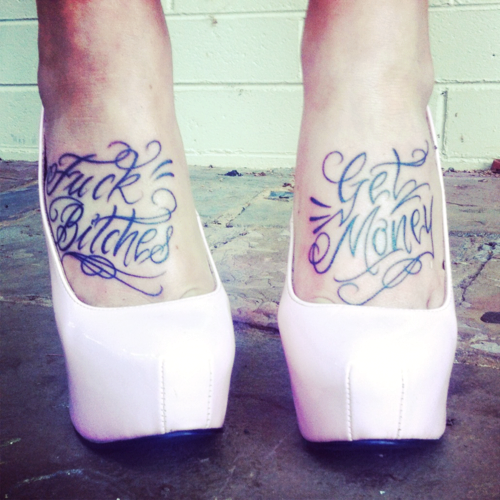 Foot Tattoo Tumblr