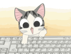 gif anime japanese kawaii cats manga Otaku keyboard pastel goth scene girl cute cats jfashion funny cats kawaii grunge kawaii girl