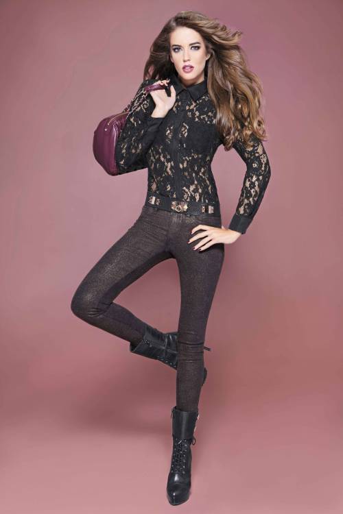 fashion-boots:Clara Alonso in BeBe October 2012 Lookbook  - Daily Ladies