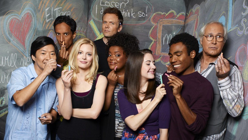 cast of TV show Community