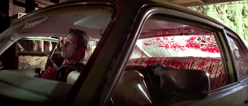 Image result for Pulp fiction car GIF