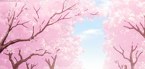 14 Pink Anime Gif Scenery