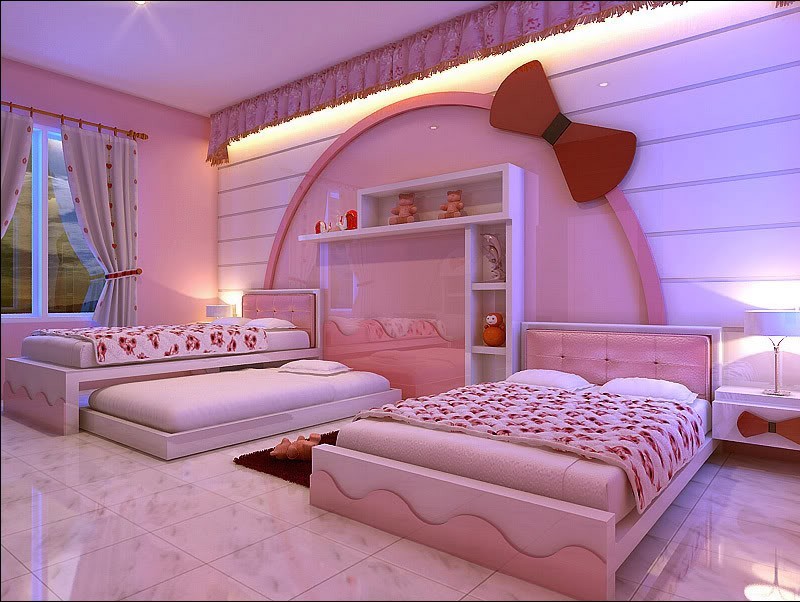 Kawaii So Pretty Hello Kitty Kawaii Bedroom Hello Kitty