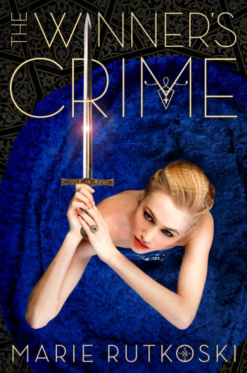 The cover for The Winner’s Crime!
I love it. It’s so lush. 
I’ve you’d like to read the first three chapters, you may do so here.