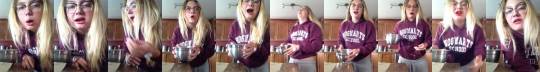 fitandfruity:  vnloved:  lame-waves:  i guess i recorded an ice bucket challenge today after i got my wisdom teeth out ??  Hahahahahahahahahah  OH MY GOD. Best ice bucket challenge video ever. 
