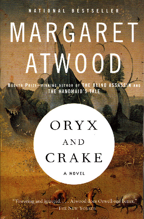book club reading list: Oryx and Crake, Margaret Atwood