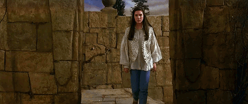 He always lies
Part I,5

from Labyrinth 1986  Love that movie
