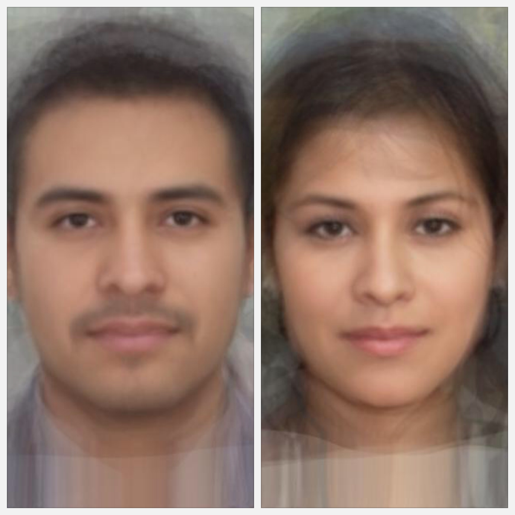 indian spanish Facial features vs