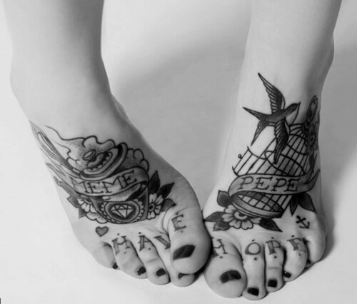 Foot Tattoo Tumblr