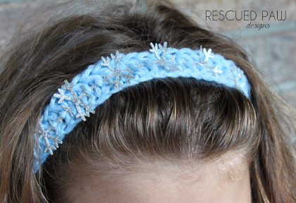 Frozen Snowflake Headband {Crochet Pattern}