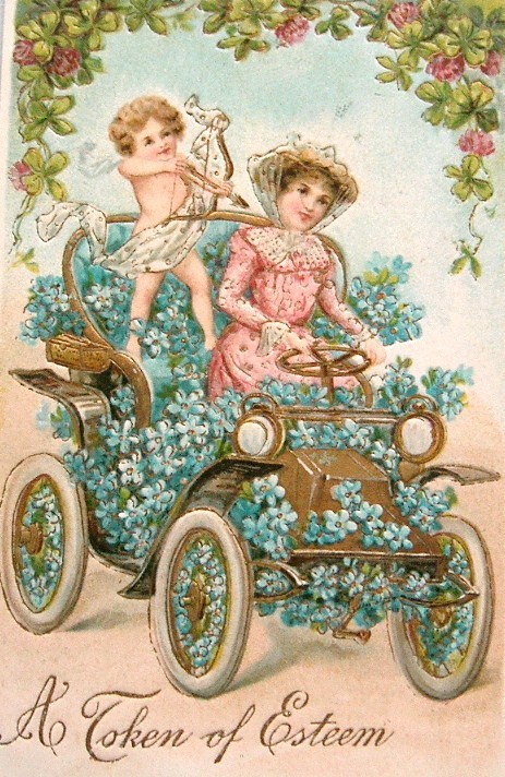 floral postcard