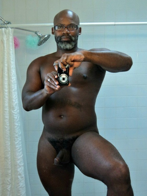 Big black daddies men naked