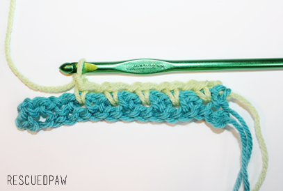 How to do the Sand Stitch {Crochet Tutorial}