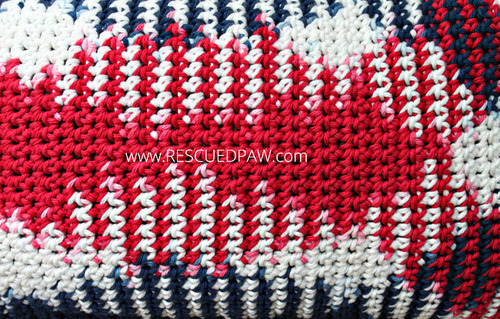 Crochet Pillow Pattern From Rescued Paw