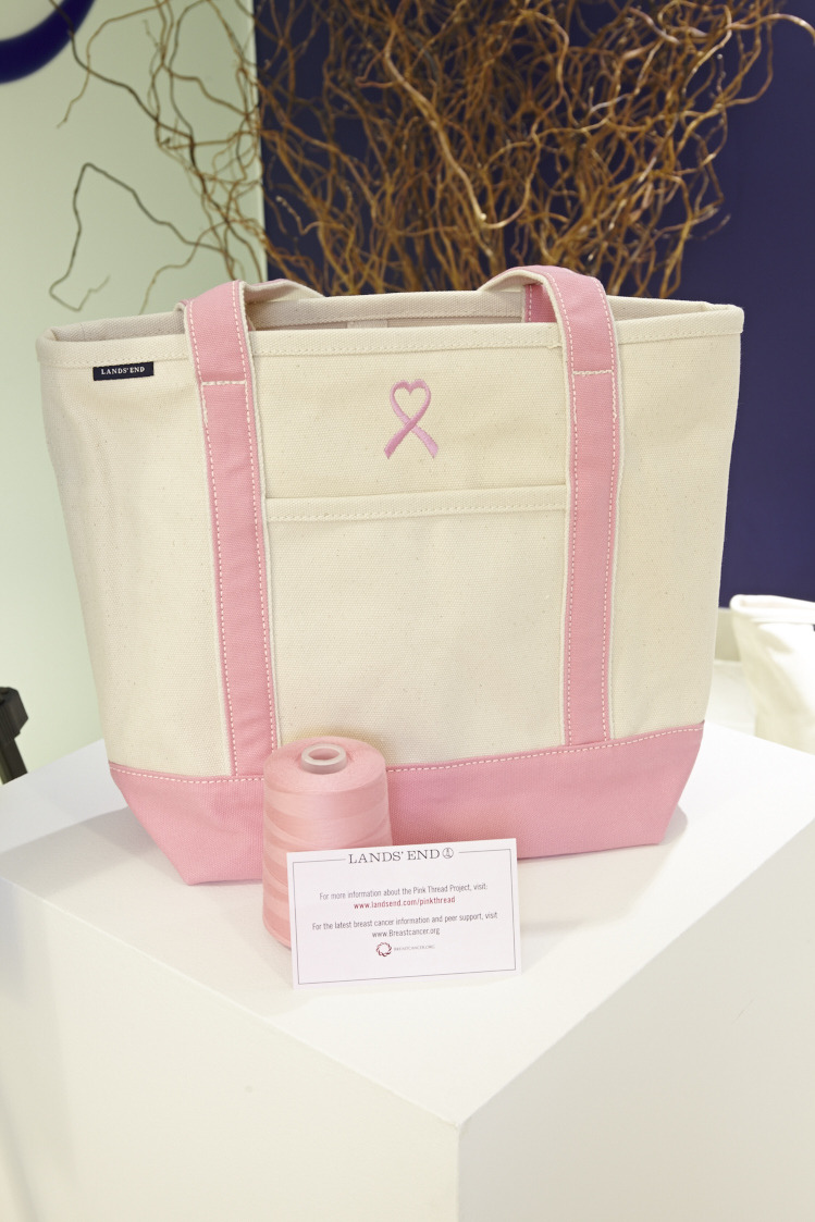 Lands' End's Pink Thread Project to Support and Raise Awareness for Breastcancer.org