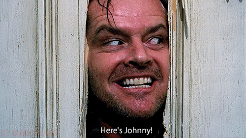 Here's Johnny! (diablito666/tumblr)