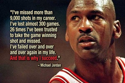 Michael Jordan on failure
