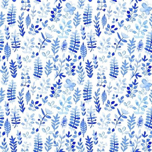 Free abstract floral pattern