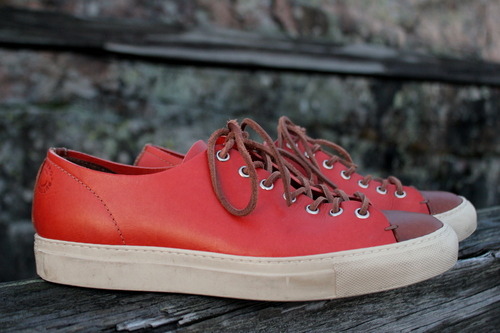 Buttero - tanino low leather sneakers