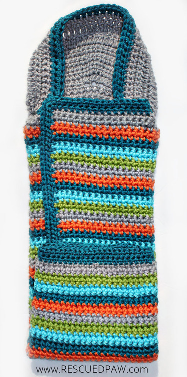 Hooded Crochet Baby Blanket - Easy Crochet 