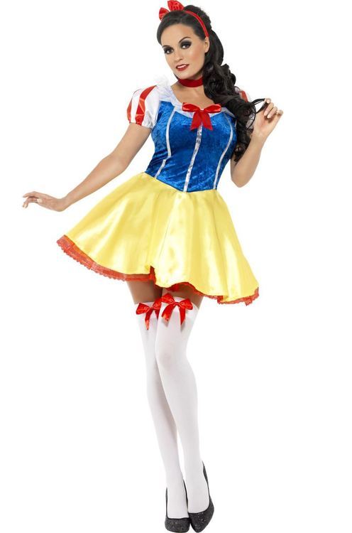 Sexy snow white halloween costume