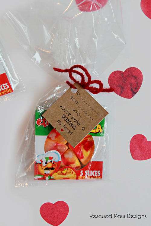 You've stolen a pizza my heart valentine :: Easy Crochet