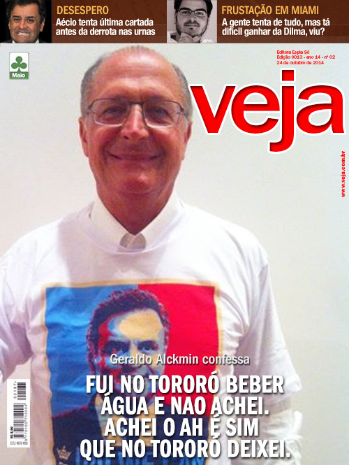 O Alckmin tororó