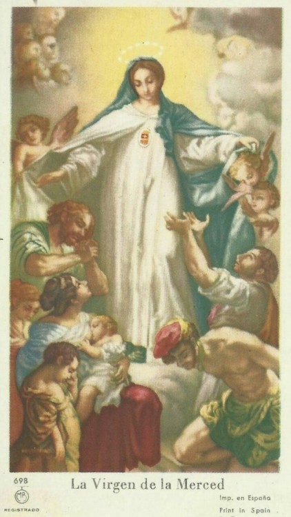 http://allaboutmary.tumblr.com/post/98342110222/la-virgen-de-la-merced-our-lady-of-mercy-offering